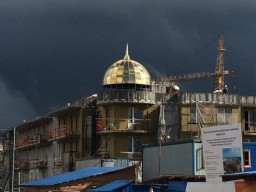 Ход строительства ЖК Золотые купола в Сертолово. Январь 2016 года.